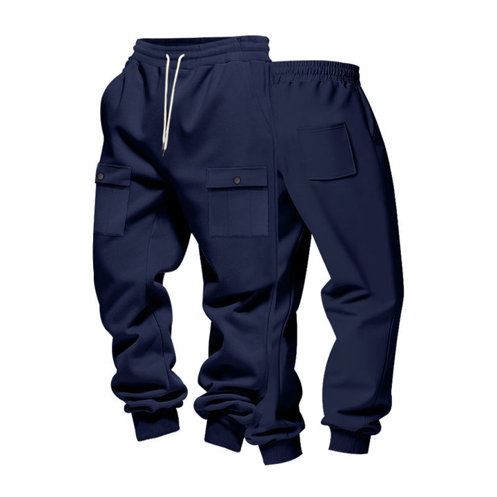 Herren Cargo-Jogginghose mit anatomischer Passform und praktischen Seitentaschen Drune
