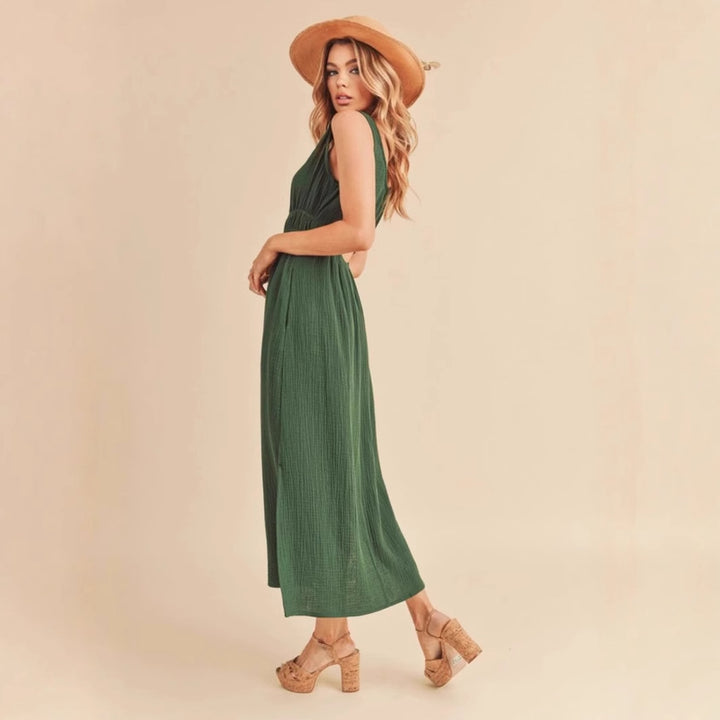Damen Maxikleid Drune