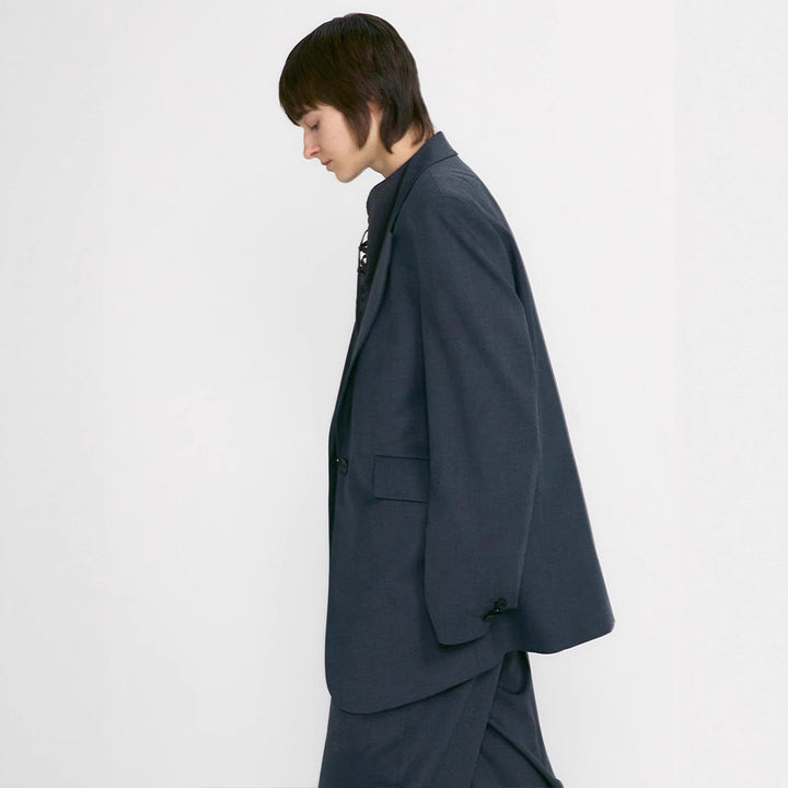 Damen Oversized Blazer aus hochwertigem Stoff Drune