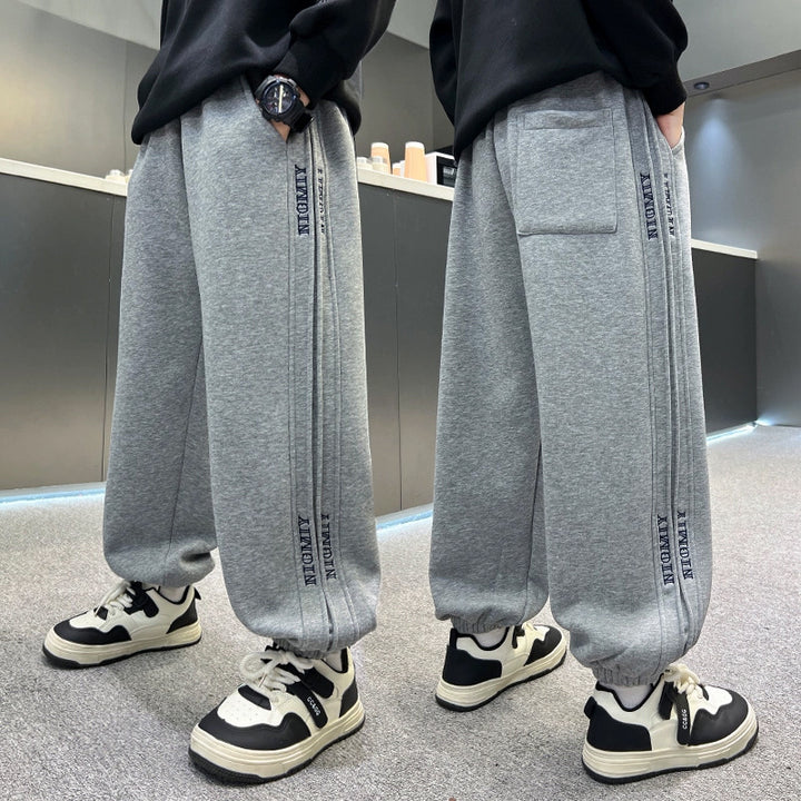 Damen lässige Freizeithose mit tiefen Taschen Drune