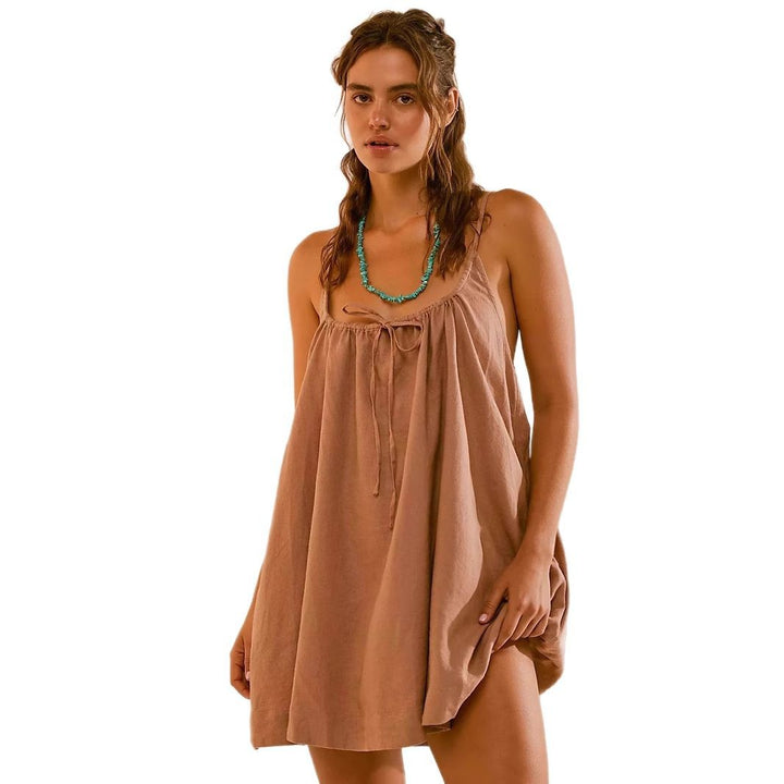 Damen lockeres Sommerkleid Drune