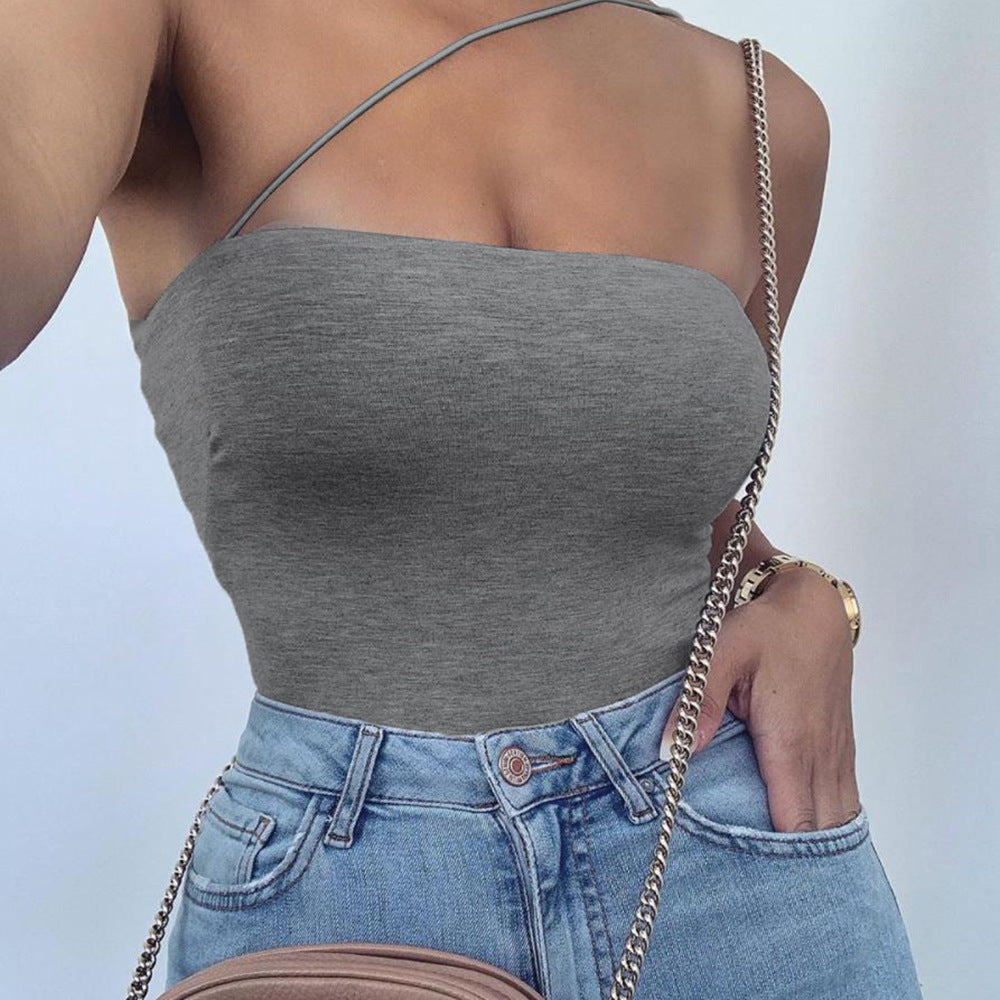 Damen Einseitiger Badeanzug mit figurbetonender Silhouette Drune