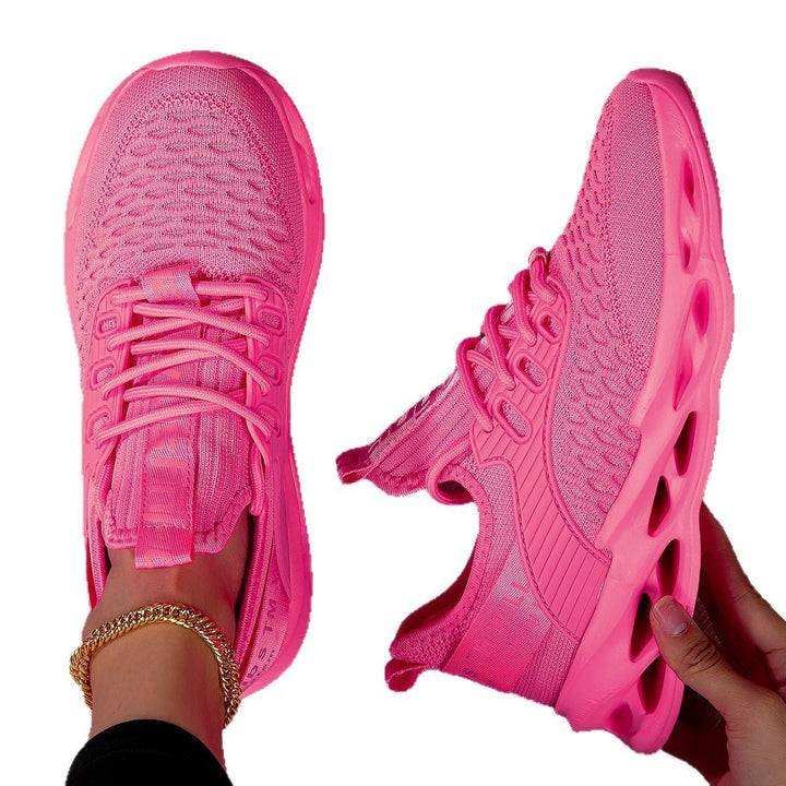 Damen Atmungsaktive Laufschuhe mit elastischem Obermaterial und griffiger Sohle Drune