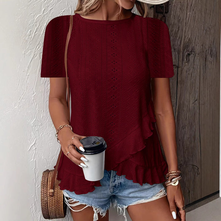 Damen Freizeit Top Drune