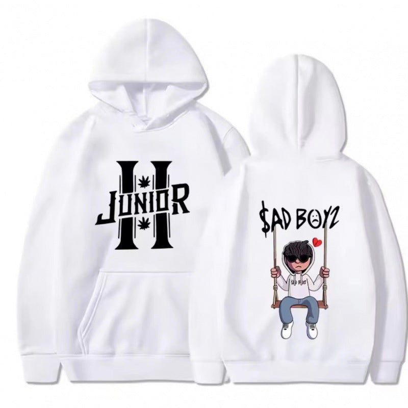 Damen Hoodie mit einzigartigem grafischen Design und gemütlicher Passform Drune