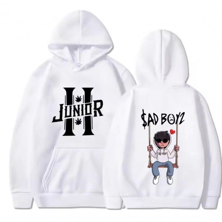 Damen Hoodie mit einzigartigem grafischen Design und gemütlicher Passform Drune