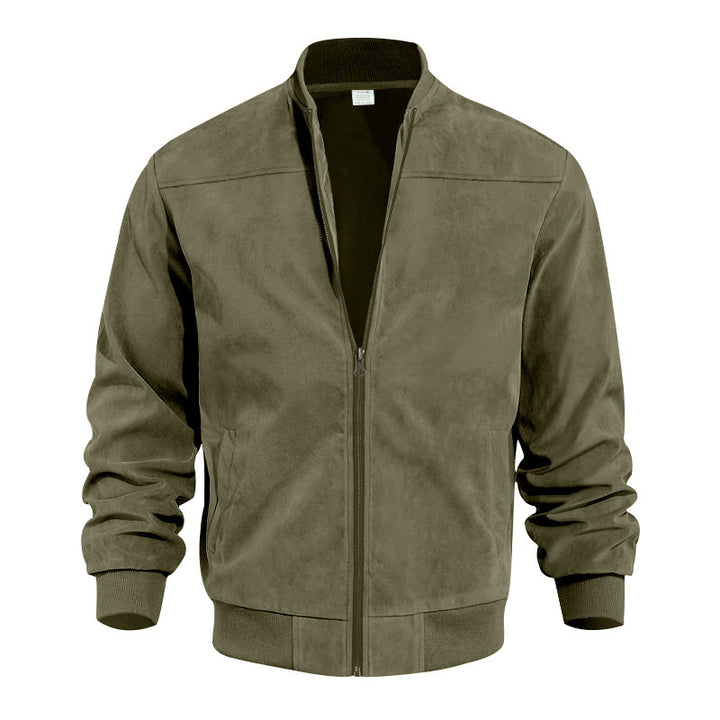 Herren Flugjacke aus hochwertigem Wildleder Drune
