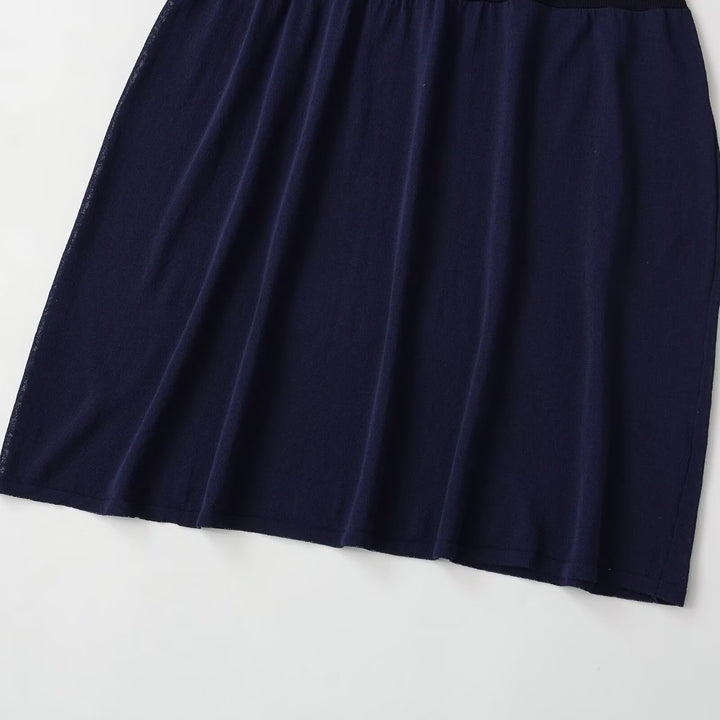 Damen Maxi-Kleid mit elegantem Schnitt und fließendem Rock Drune