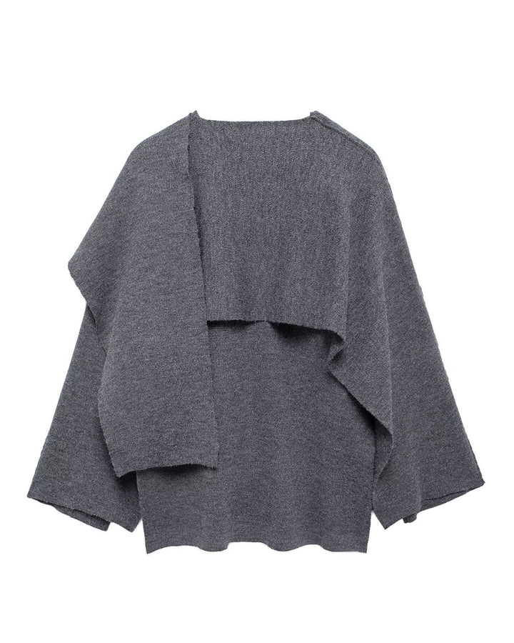 Drune | Schal Kurzer Strickmantel