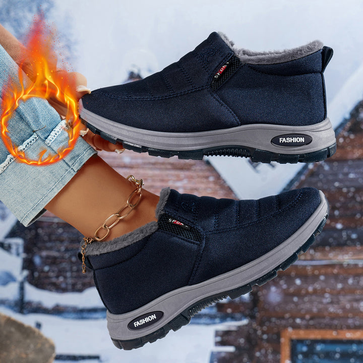 Damen Gemütliche Warmfutter-Stiefel im modernen Design Drune