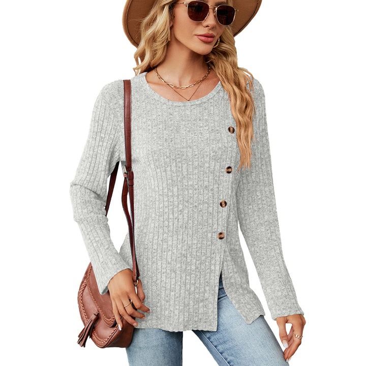 Damen Langärmliges Strickoberteil Drune
