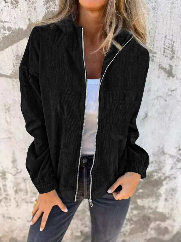 Damen Freizeitschnitt Jacke Drune