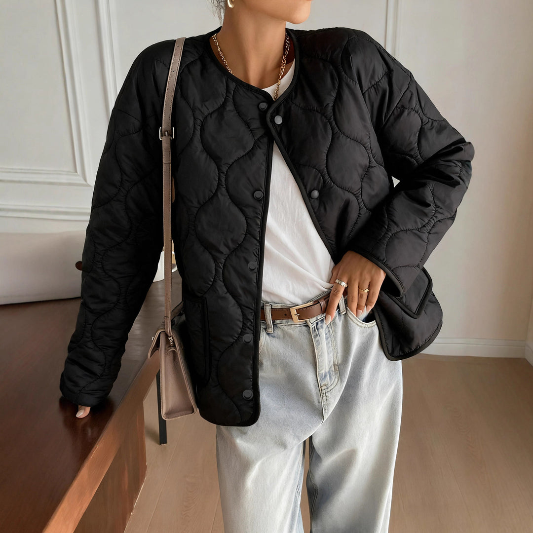 Damen Steppjacke mit modernem Design und praktischen Taschen Drune