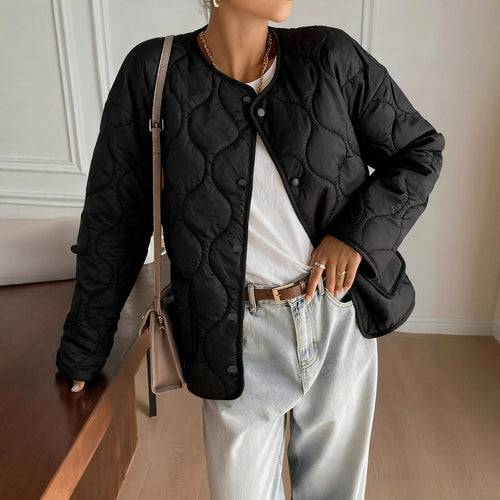 Damen Steppjacke mit modernem Design und praktischen Taschen Drune