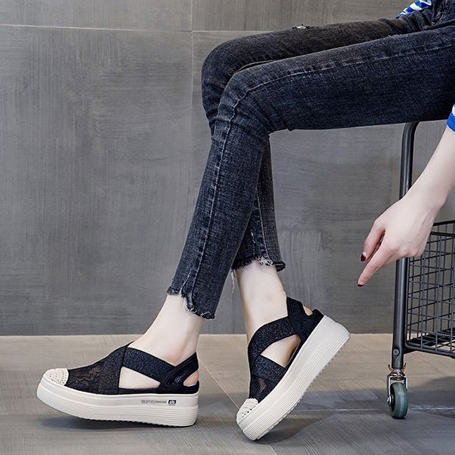Drune | Lässige Sandalen Aus Atmungsaktivem Mesh