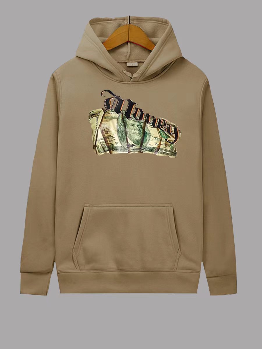 Damen Kapuzenpullover mit kreativem Grafikdruck und bequemer Passform Drune