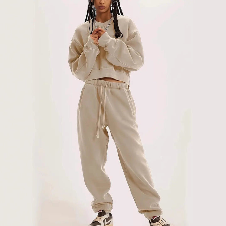 Damen Bequeme Oversized Sweatshirt Drune