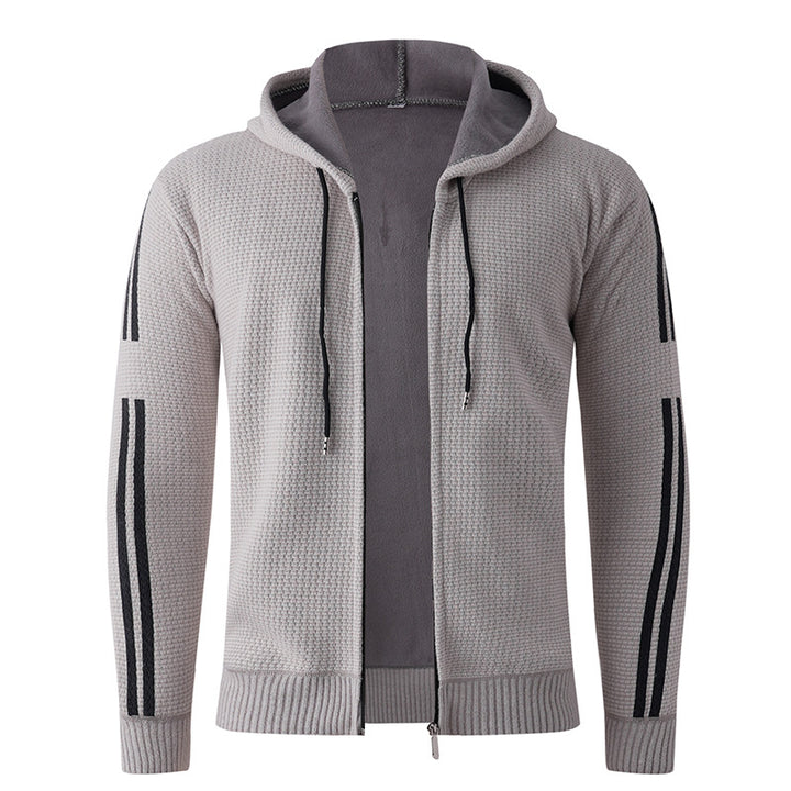 Herren Sportliche Kapuzenjacke mit weichem Innenfutter Drune