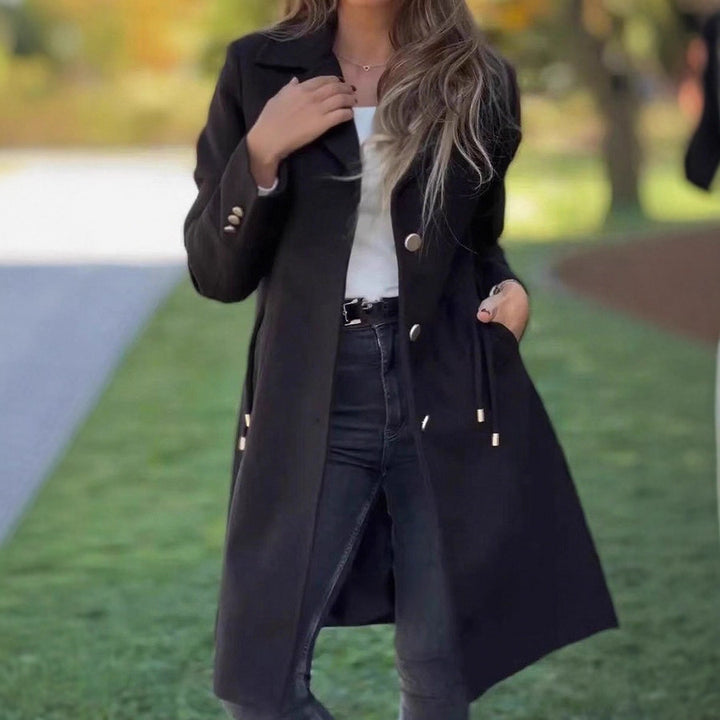 Damen modische Übergangsjacke mit italienischem Schnitt und eleganten Details Drune