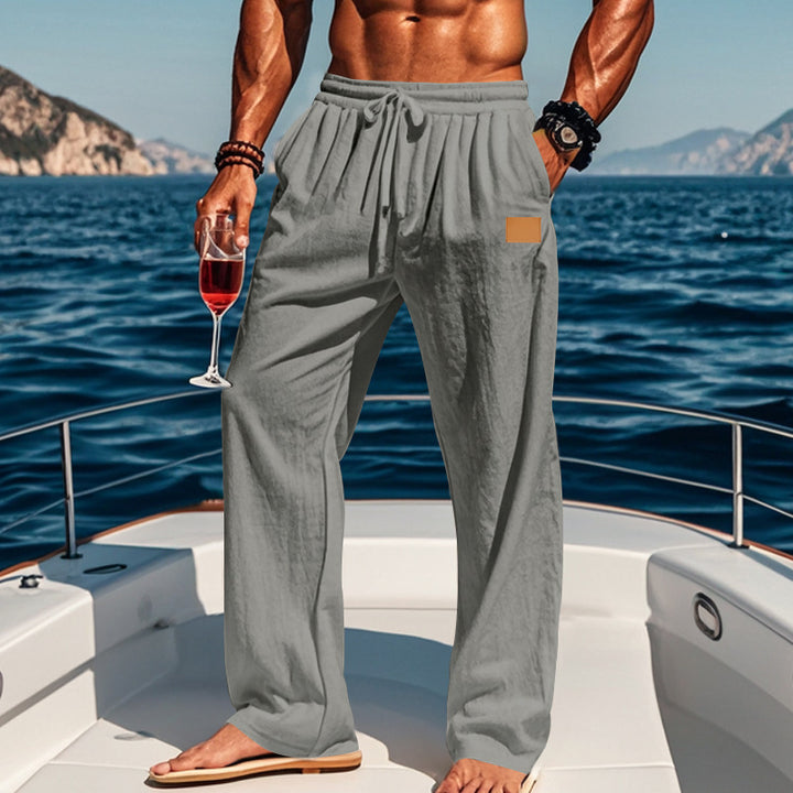 Herren strandtaugliche Leinenhose Drune