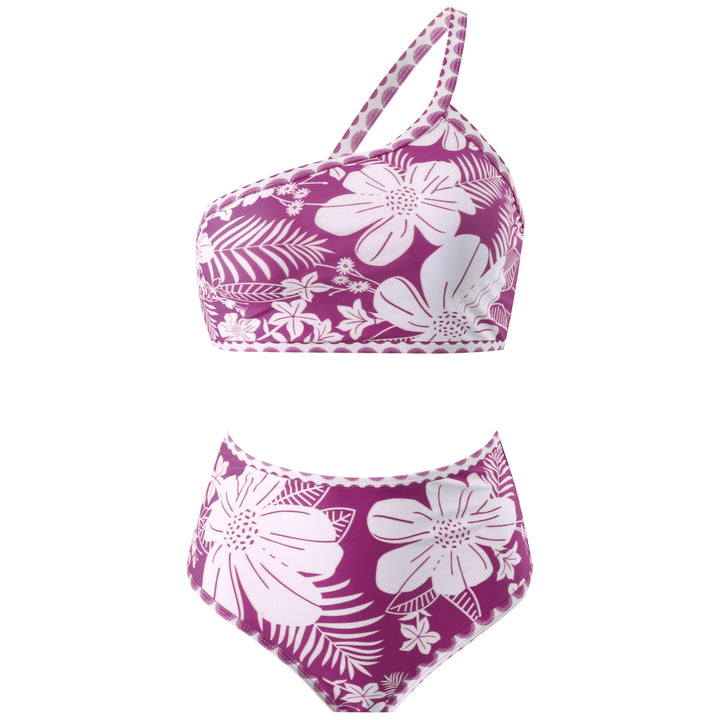 Damen Maxirock mit floralem Print und elastischem Bund Drune