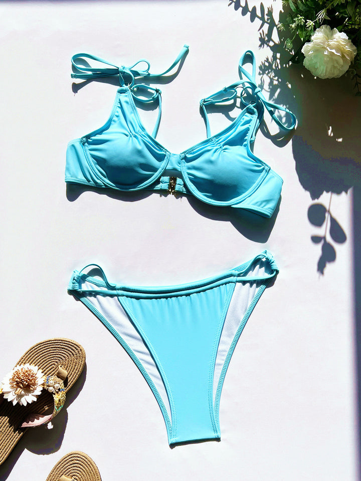 Damen Balkon-Bikini mit verstellbaren Trägern Drune
