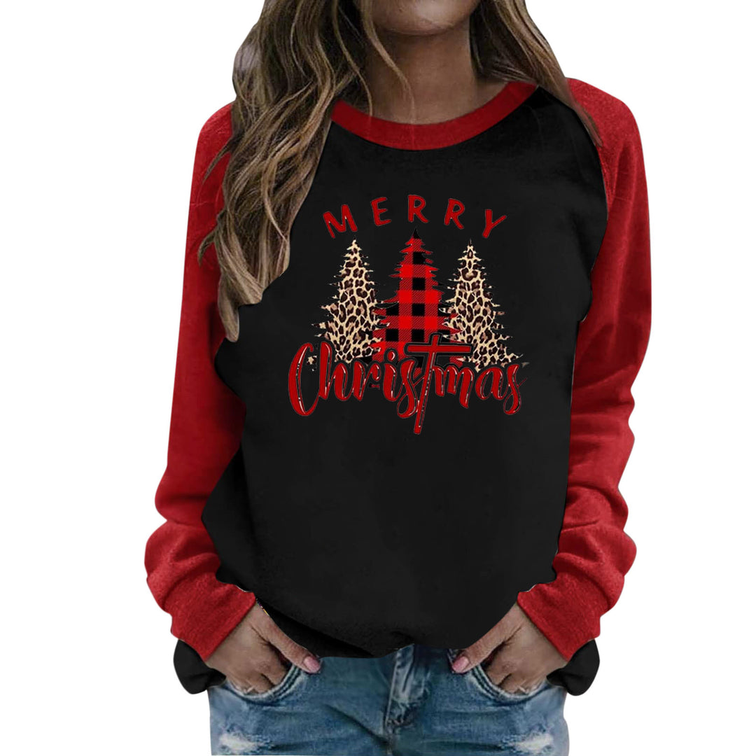Damen Sweatshirt mit festlichem Weihnachtsmotiven Drune