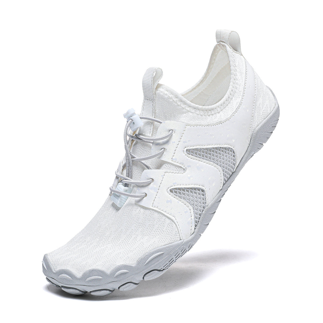 Damen nan Schnellzug-Aqua-Sneaker mit elastischem Maschenoberteil und rutschfester Profilsohle Drune