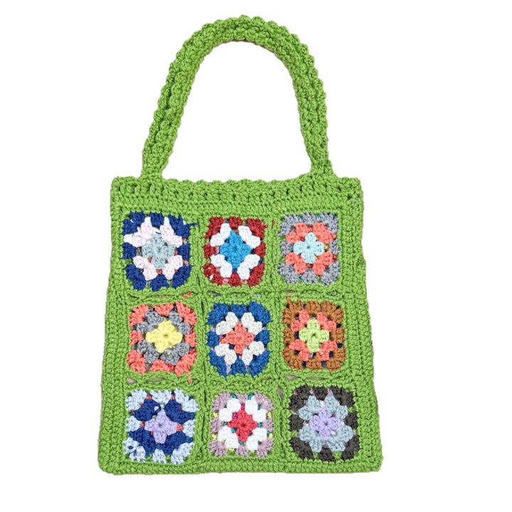 Damen Handgefertigte Häkel-Tasche Drune