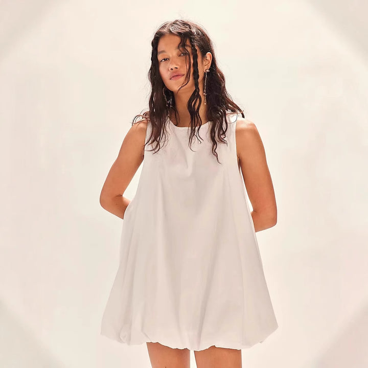 Damen lässiges oversized Sommerkleid mit voluminösem Schnitt Drune