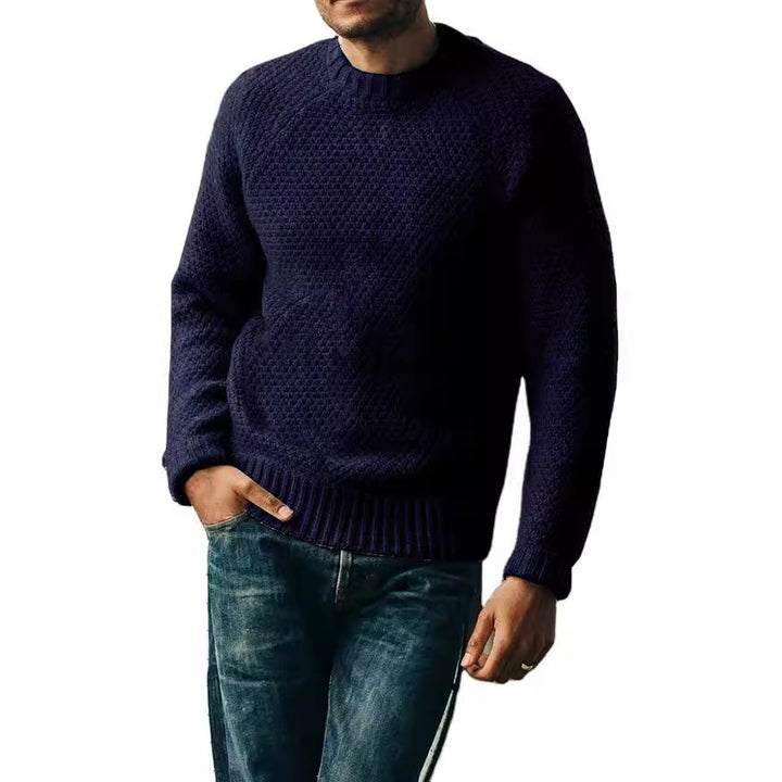 Herren Strickpullover mit zeitlosem Strukturdesign Drune
