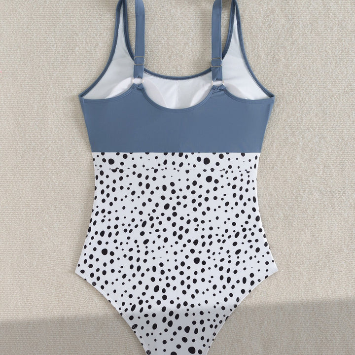 Damen Bikiniset mit Hoher Taille und Raffungen Drune