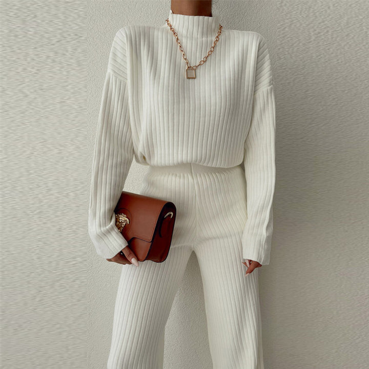 Damen grob strukturierter Oversized Pullover Drune