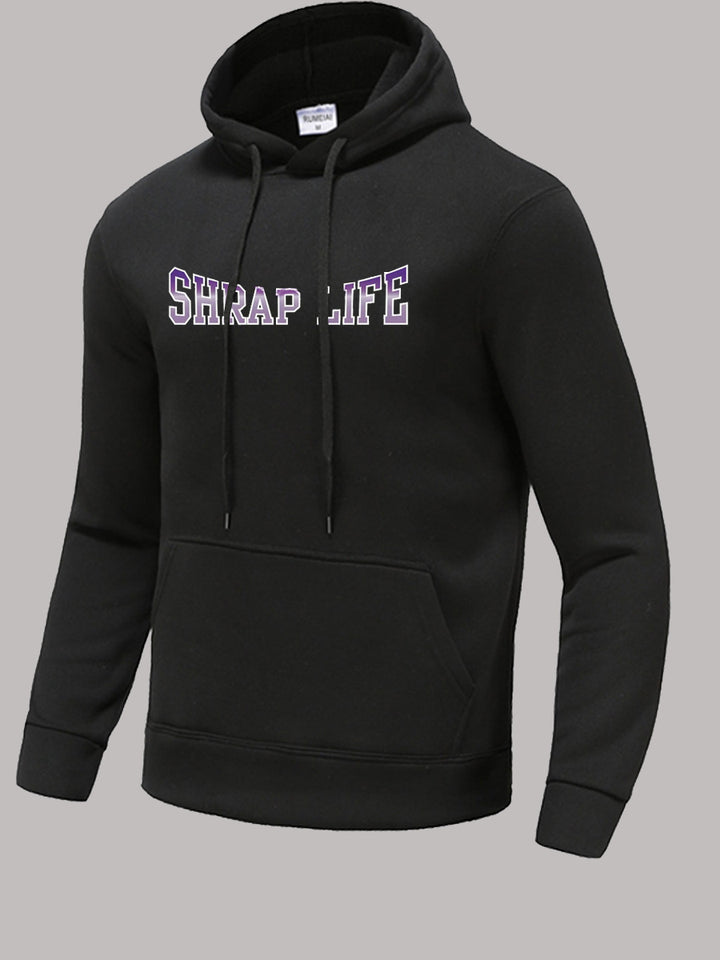 Herren Kapuzenpullover mit kreativem Druckdesign Drune