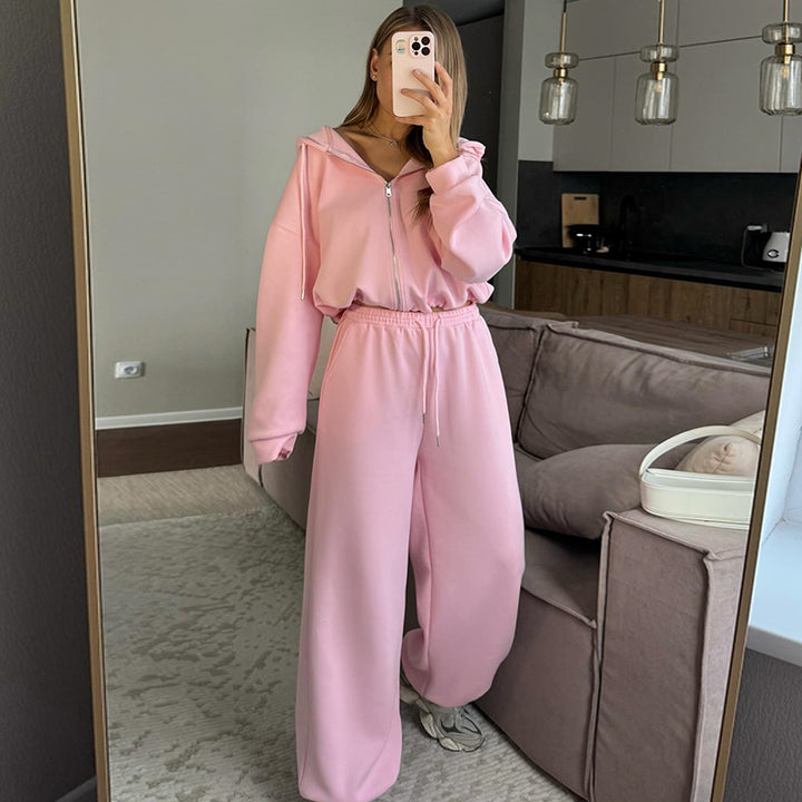 Damen gemütliches Sweat-Bekleidungsset Drune