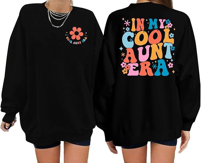 Damen Sweatshirt mit modernem floralen Print und lässigem Schnitt Drune