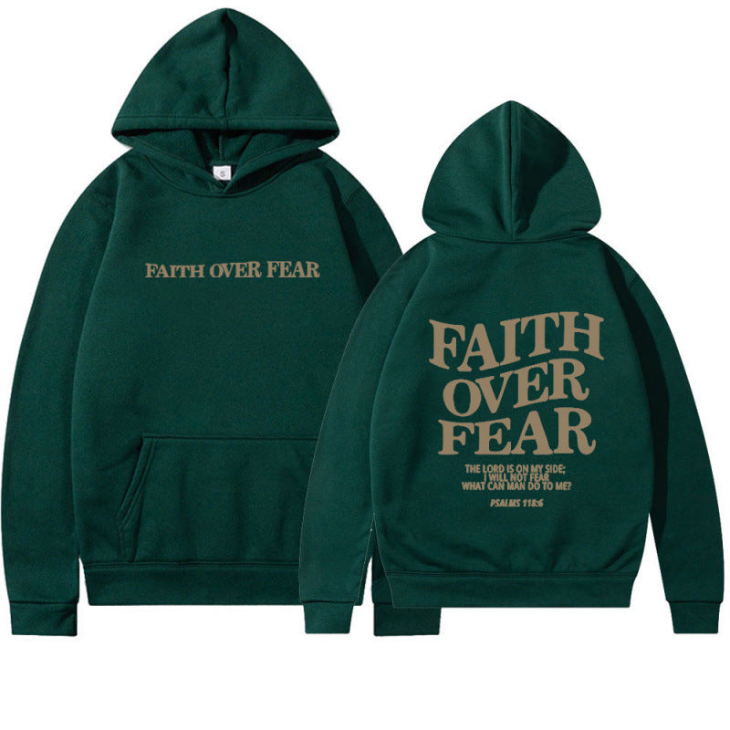 Damen Hoodie mit inspirierendem Schriftzug und bequemer Passform Drune
