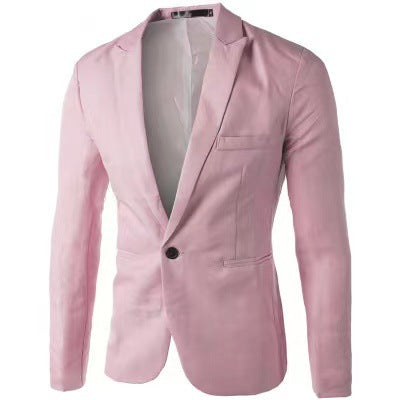 Herren Casual Sakko Baumwolle