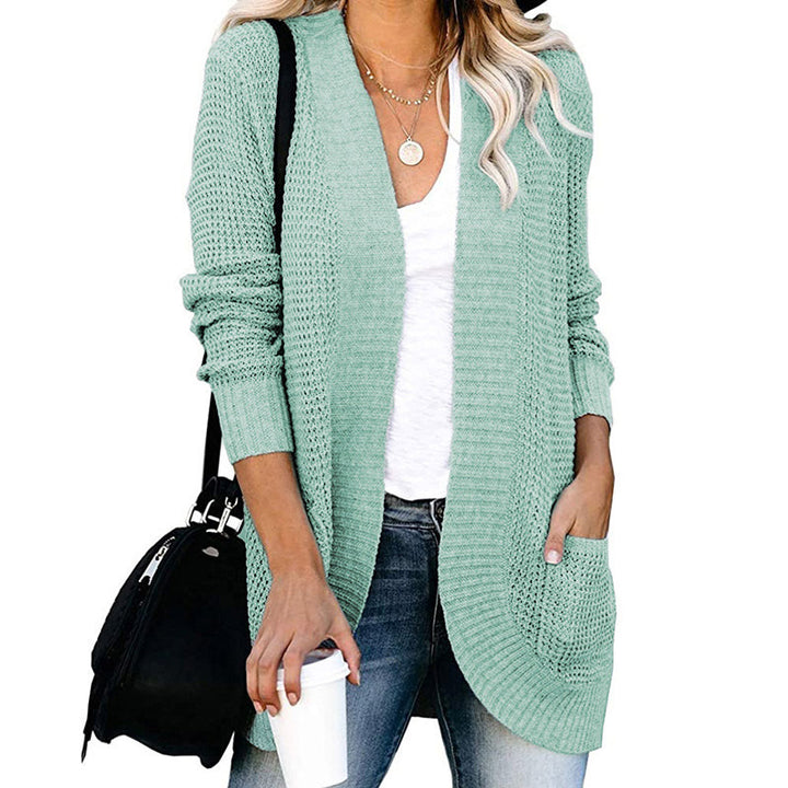 Damen Strickjacke mit weitem Schnitt und praktischen Taschen Drune