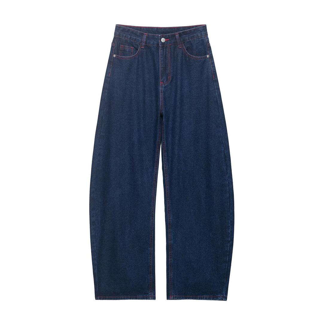 Damen Weite Jeans im lässigen Schnitt Drune