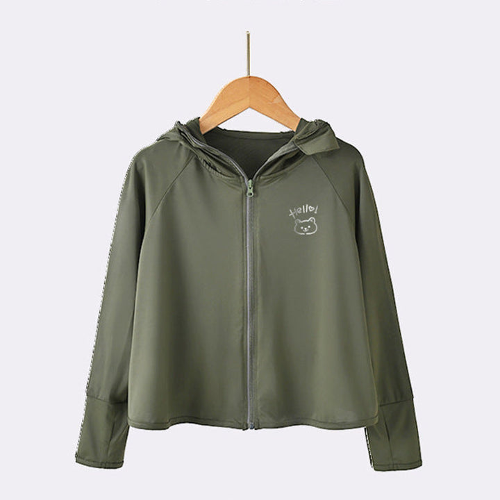 Mädchen Atmungsaktive UV-Schutzjacke Drune