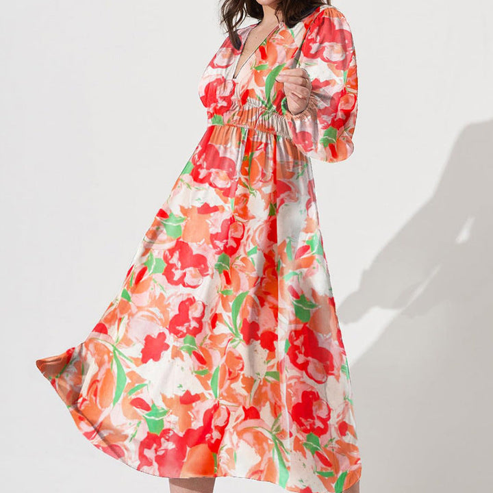 Drune | Elegantes Floral Kleid