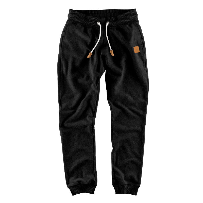 Herren bequeme Sweatpants mit praktischem Kordelzug und modischen Details Drune