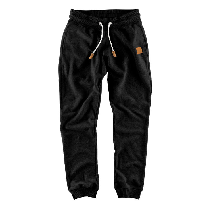 Herren bequeme Sweatpants mit praktischem Kordelzug und modischen Details Drune