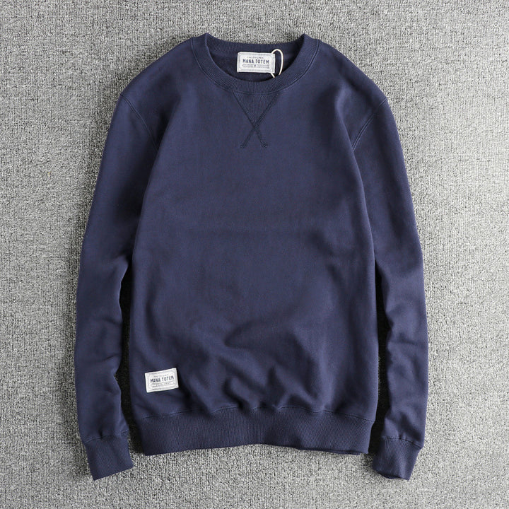 Damen Sweatshirt mit klassischem Rundhalsausschnitt und sportlicher Passform Drune