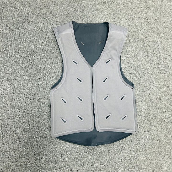 Unisex nan modulare Ventilationsweste mit Einlassöffnungen für Clip‑Lüfter und verstellbarem Schnellverschluss Drune