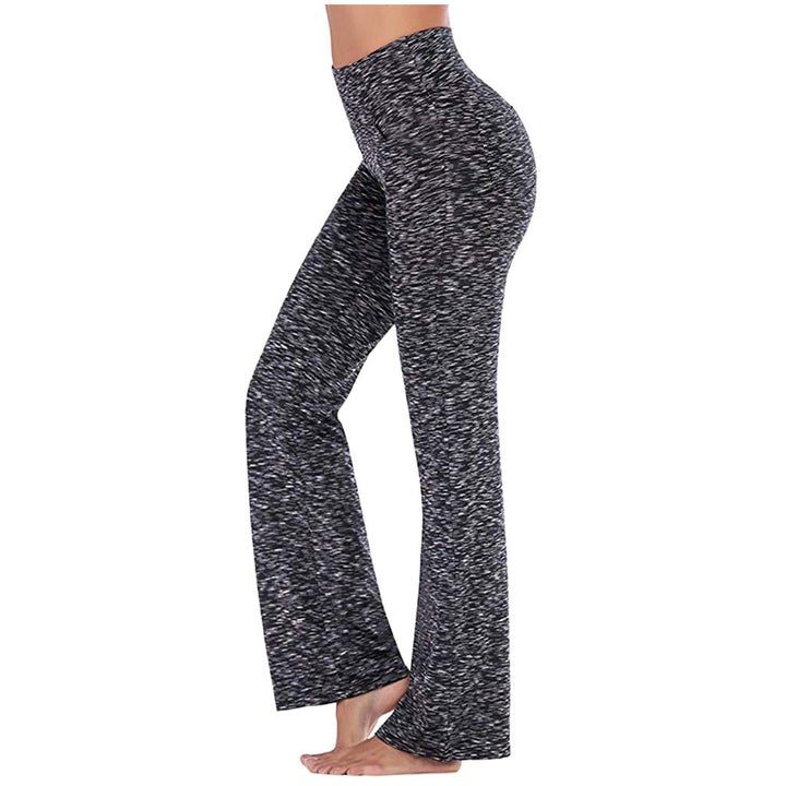 Damen Yoga-Hose mit hohem Bund und flared Schnitt Drune
