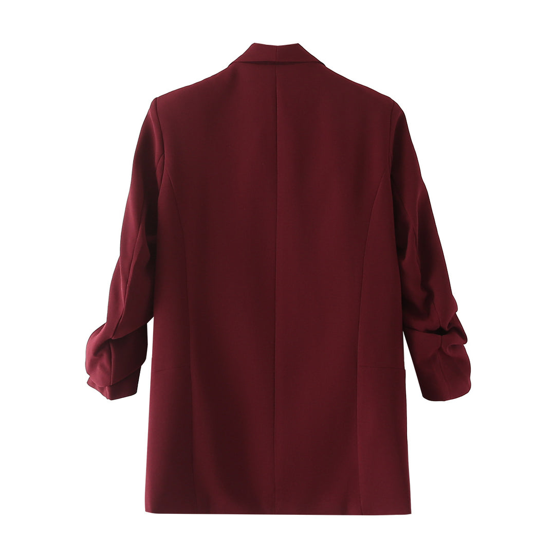 Damen Moderner Blazer mit eleganter Schnittführung und praktischen Taschen Drune