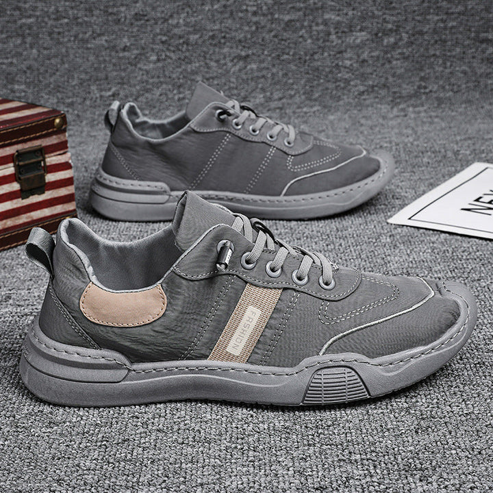 Damen modische Freizeitsneakers mit gepolstertem Kragen und flexibler Laufsohle Drune