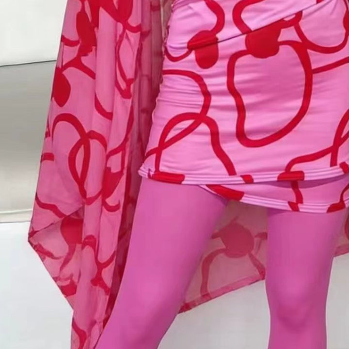 Damen modischer Bademantel mit weitem Cut Drune